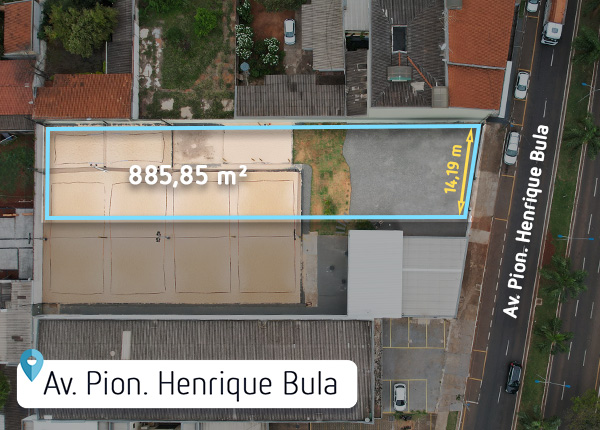 Terreno Henrique Bula 885,85