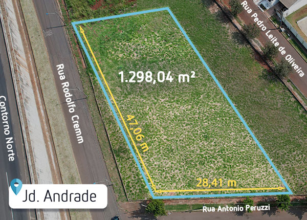 Terreno Jd. Andrade LT. 1-14