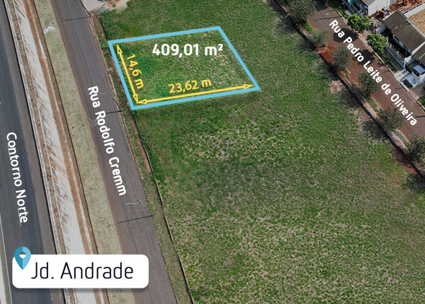 Terreno Jd. Andrade LT. 1-15