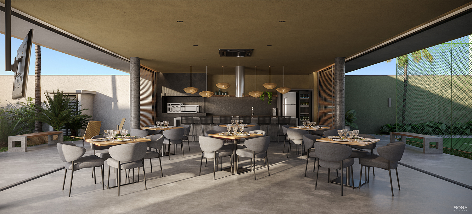 Grancittá Club House Área Gourmet